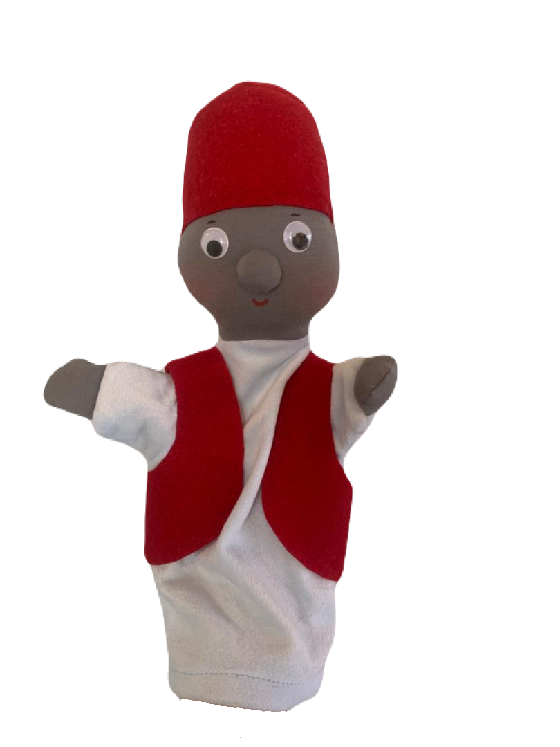 عروسک دستکشی مبارک