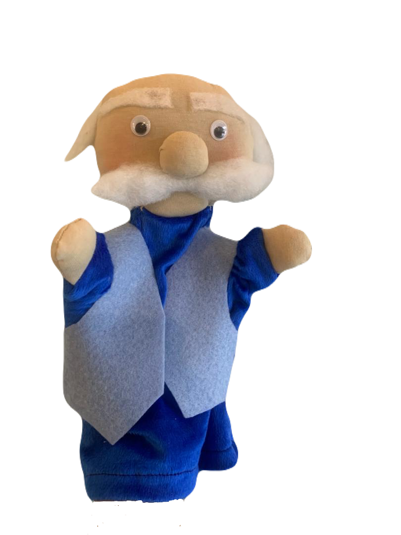 عروسک دستکشی پیرمرد کد۰۲