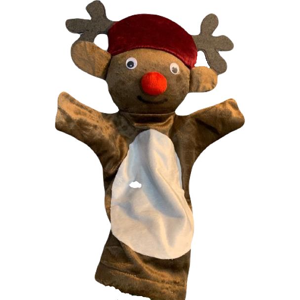 عروسک دستکشی گوزن