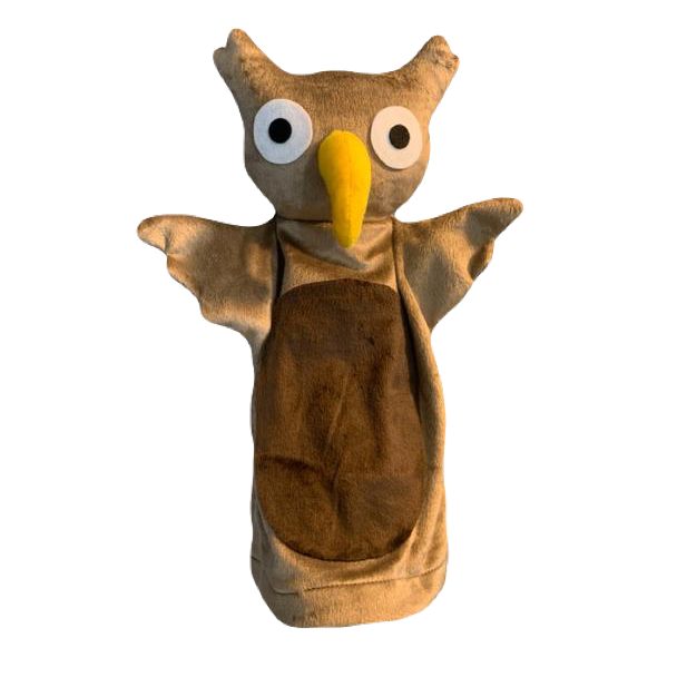 عروسک دستکشی جغد